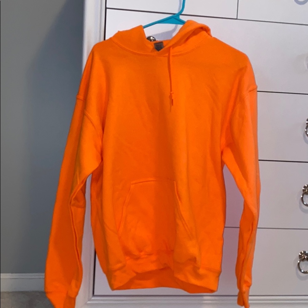 Neon Orange Swetashirt
